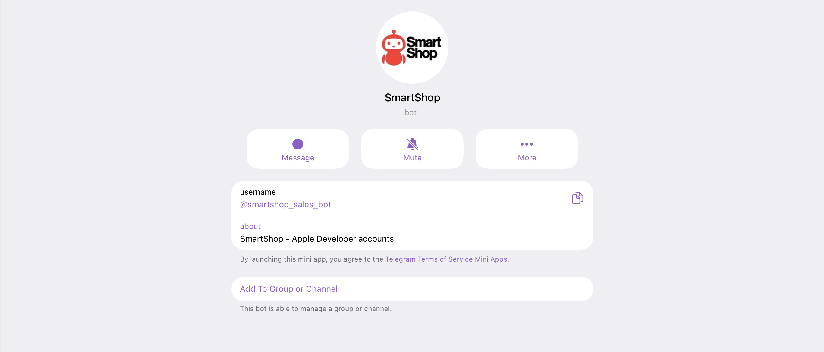 Telegram-бот SmartShop — @smartshop_sales_bot