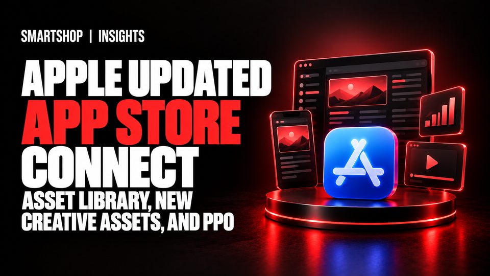 Apple Updated App Store Connect: Asset Library, New Creative Assets, and PPO