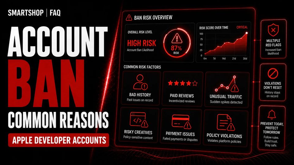 Common Reasons for Apple Developer Account Ban