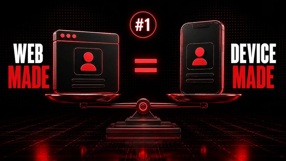 Myth #1: Web Made vs Device Made Apple Developer account — SmartShop